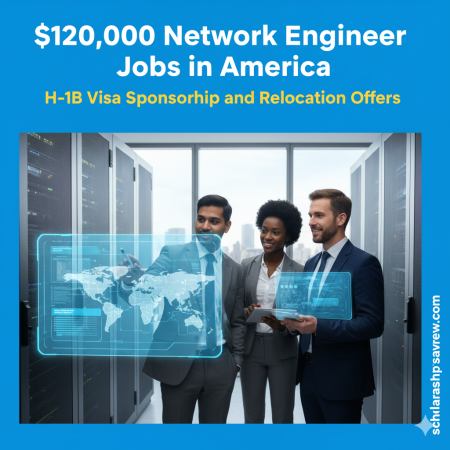 120000 Dollar Network Engineer Jobs in America with H1B Visa Sponsorship and Relocation Offers