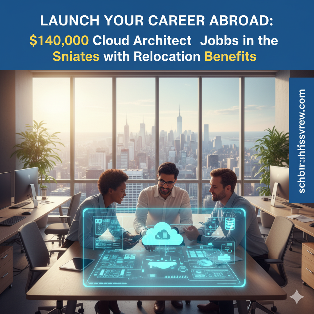$140,000 Cloud Architect Jobs in the United States with Visa Sponsorship and Relocation Benefits