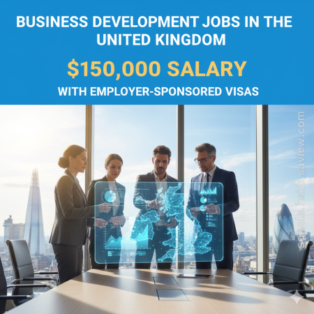 150000 Dollar Business Development Jobs in the United Kingdom with Employer Sponsored Visas