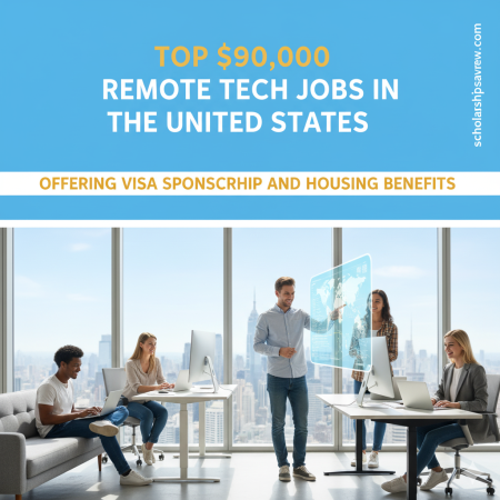 $90,000 Remote Tech Jobs in the United State with Visa Sponsorship & Housing Benefits