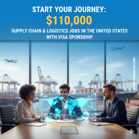 Start Your Journey $110,000 Supply Chain and Logistics Jobs in the United States with Visa Sponsorship